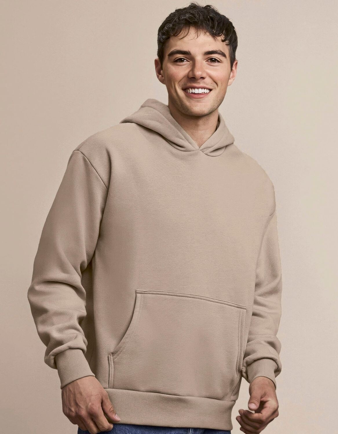 Felpa con cappuccio unisex con peso elevato