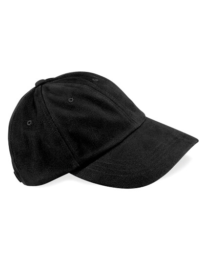 Low-profile, heavy-brushed cotton cap