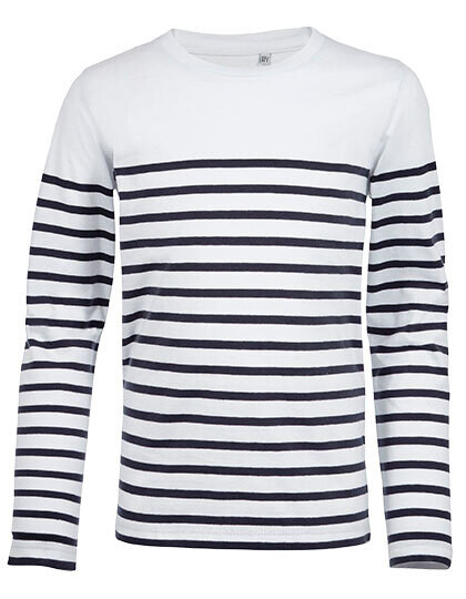 Kids´ Long Sleeve Striped T-Shirt Matelot