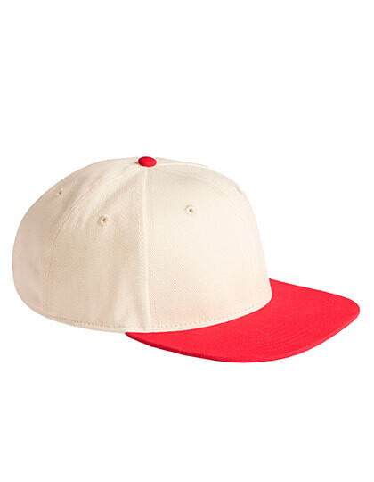 Cappellino Contrast Flat Peak a 6 pannelli