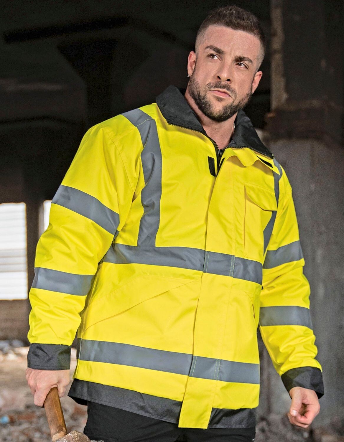 Giacca antipioggia Premium Hi-Vis Tampere