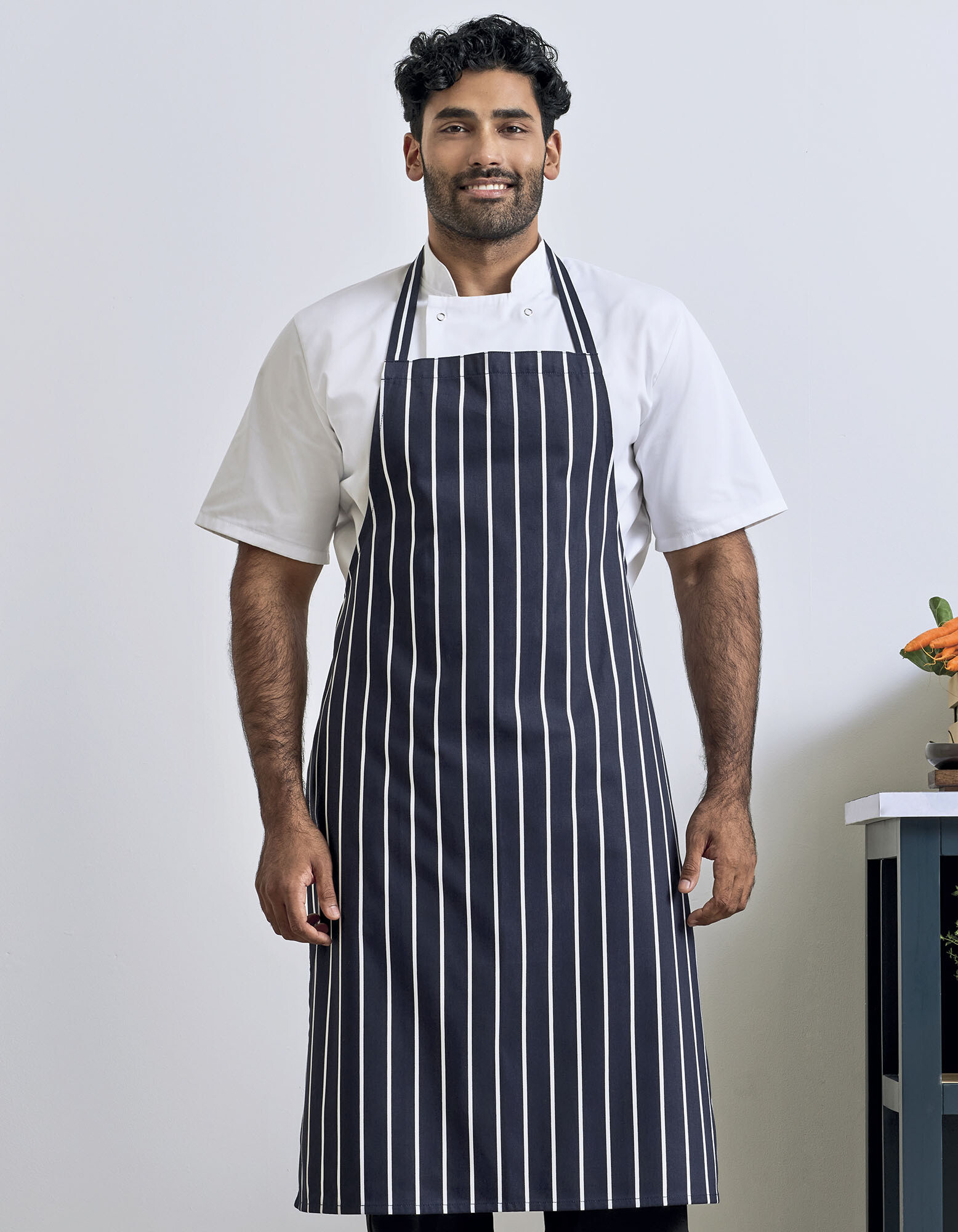 Striped Bib Apron
