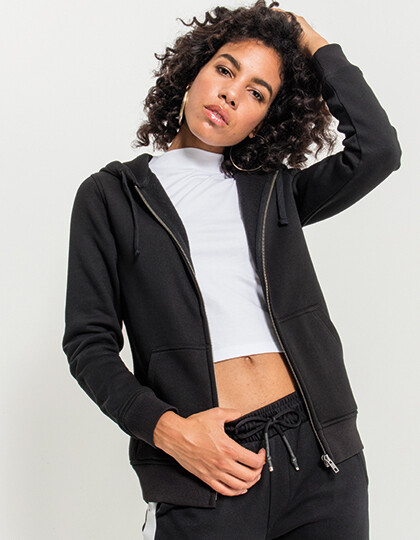 Felpa con cappuccio Merch Zip da donna
