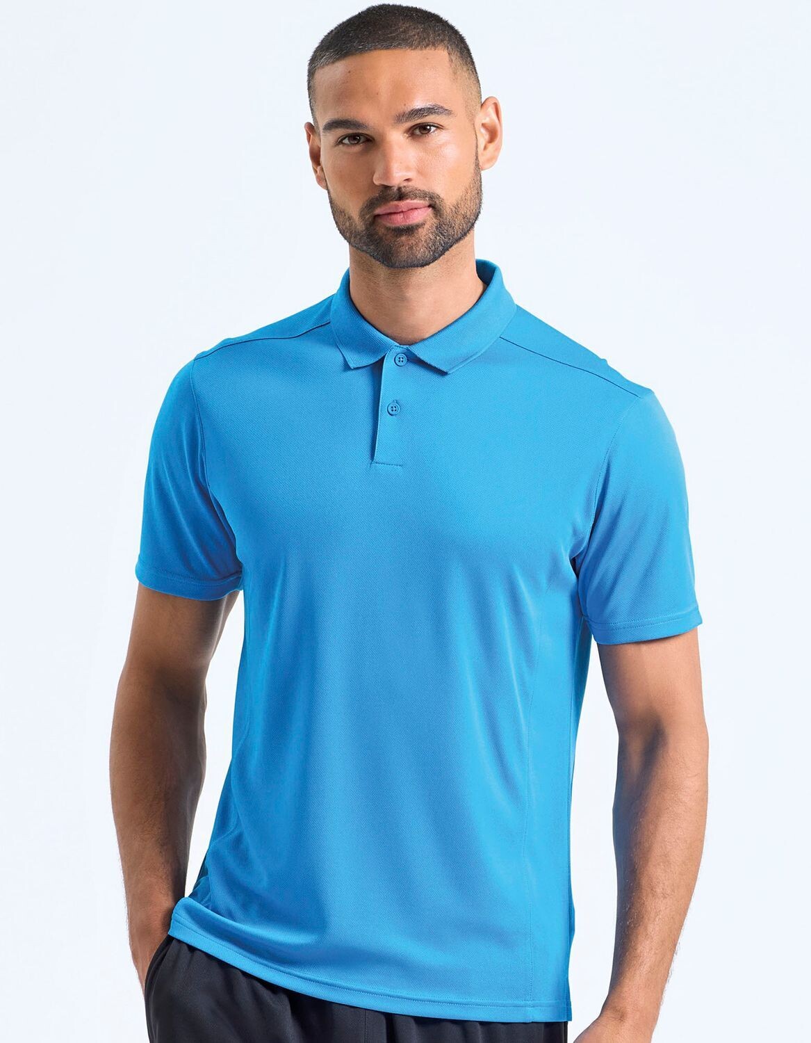 TriDri® Ion-Charge panelled polo