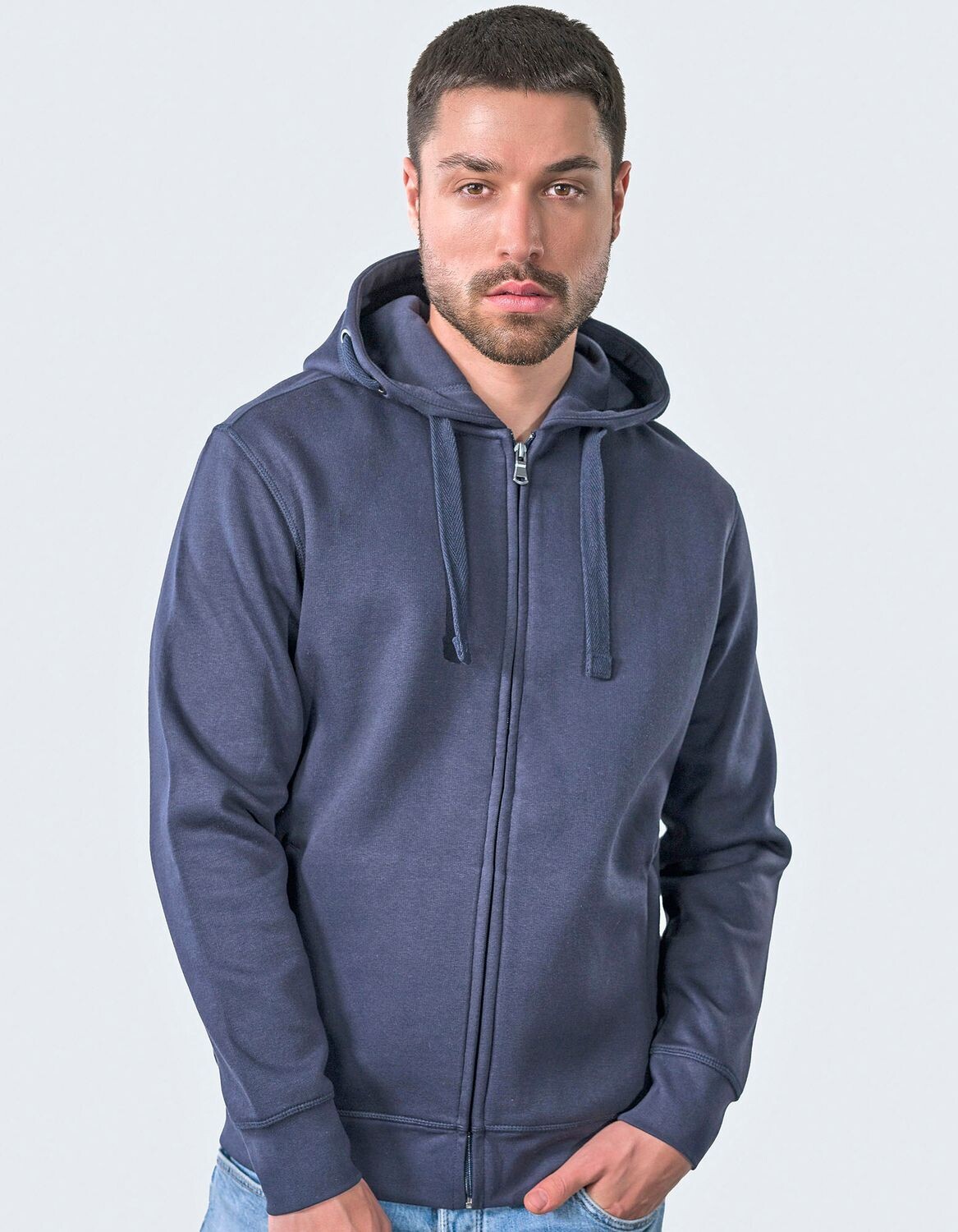 Giacca con cappuccio Premium da uomo