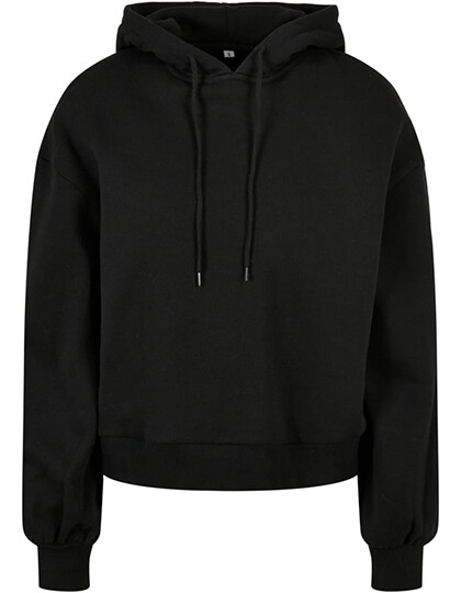 Felpa con cappuccio oversize da donna in tessuto organico