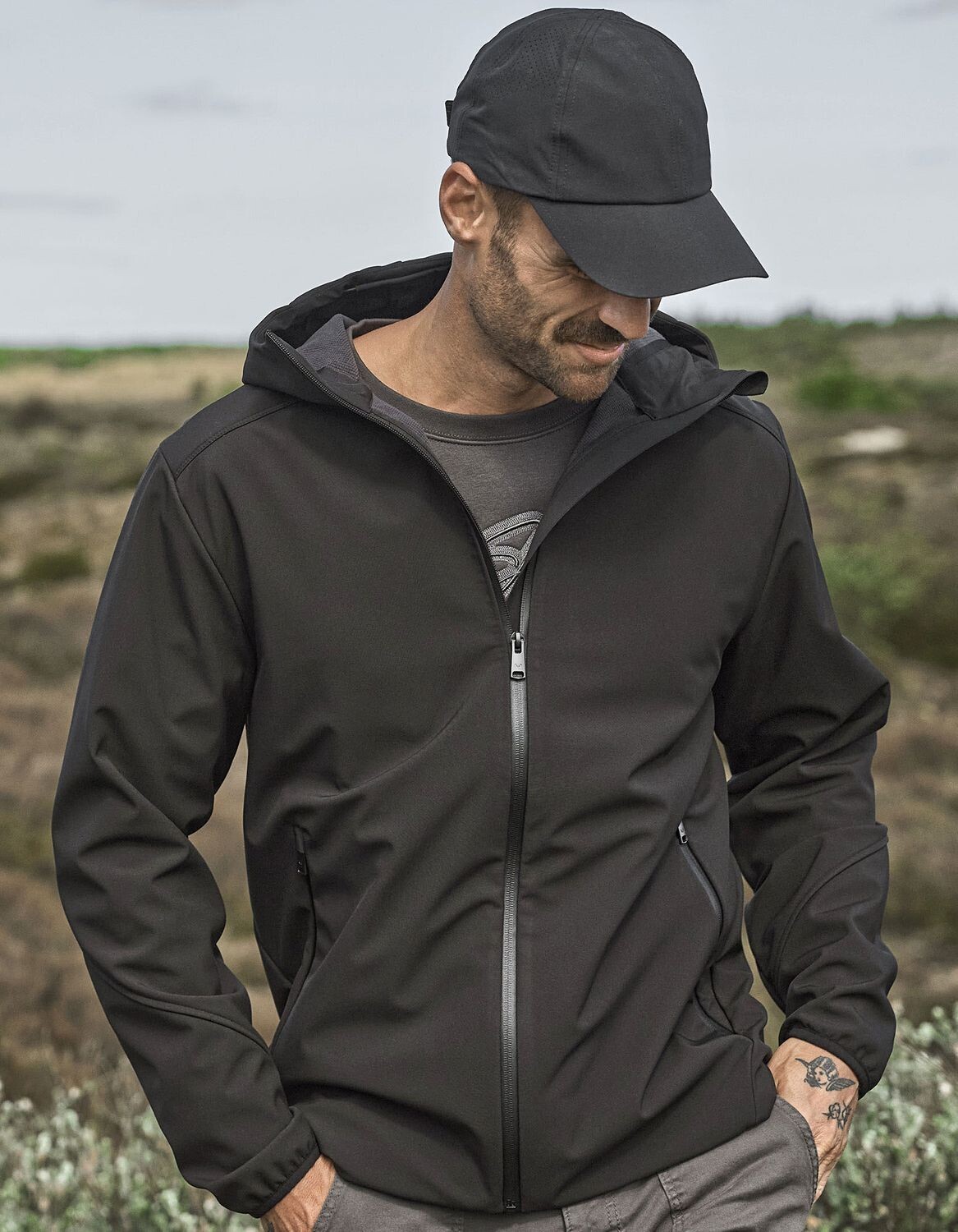 Hooded Performance Softshell Jacket