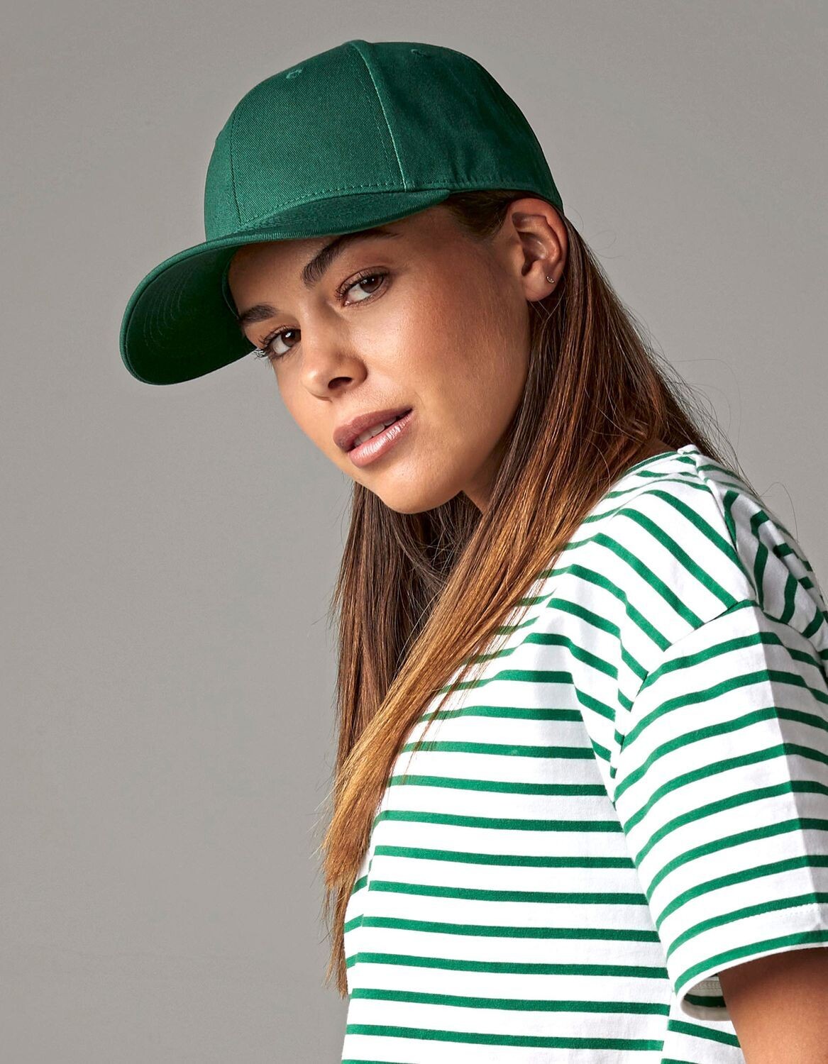 Cappello a 6 pannelli in cotone organico EarthAware® Classic