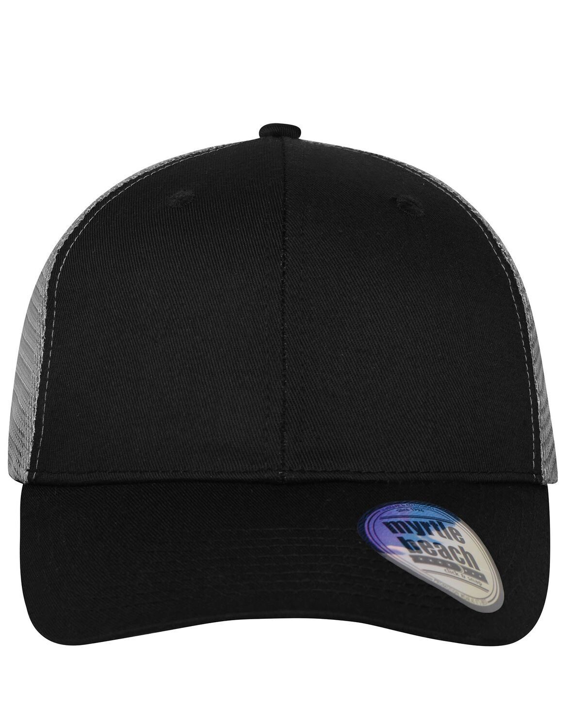 6 panel mesh cap