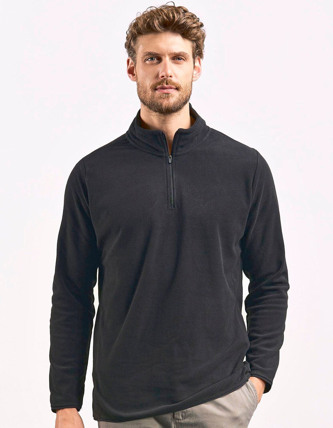 Troyer de forro polar reciclado para hombre