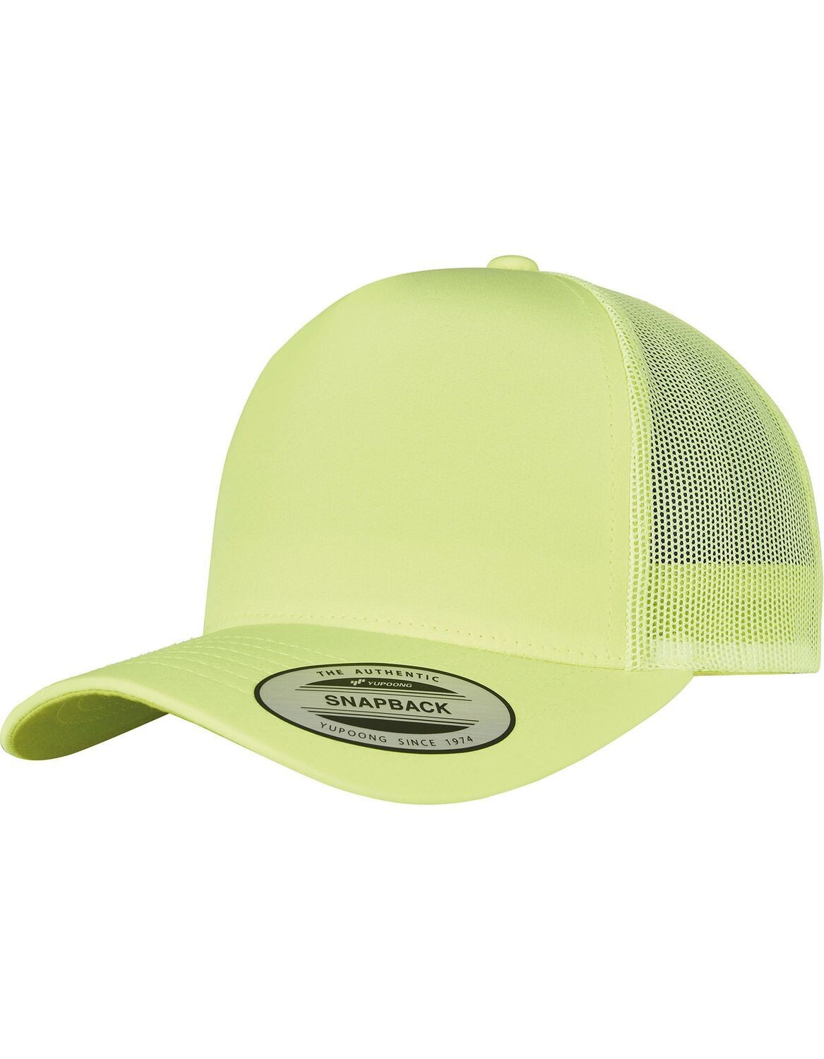 Cappello trucker retrò al neon
