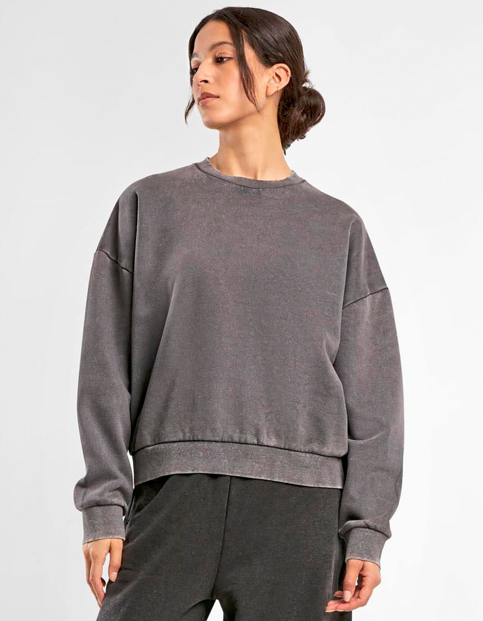 Ladies Vintage Heavy Crewneck