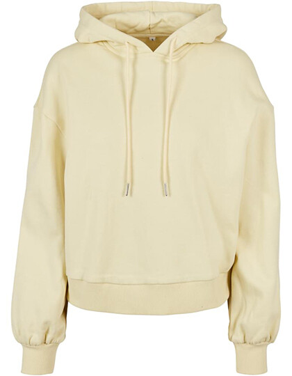 Felpa con cappuccio oversize da donna in tessuto biologico