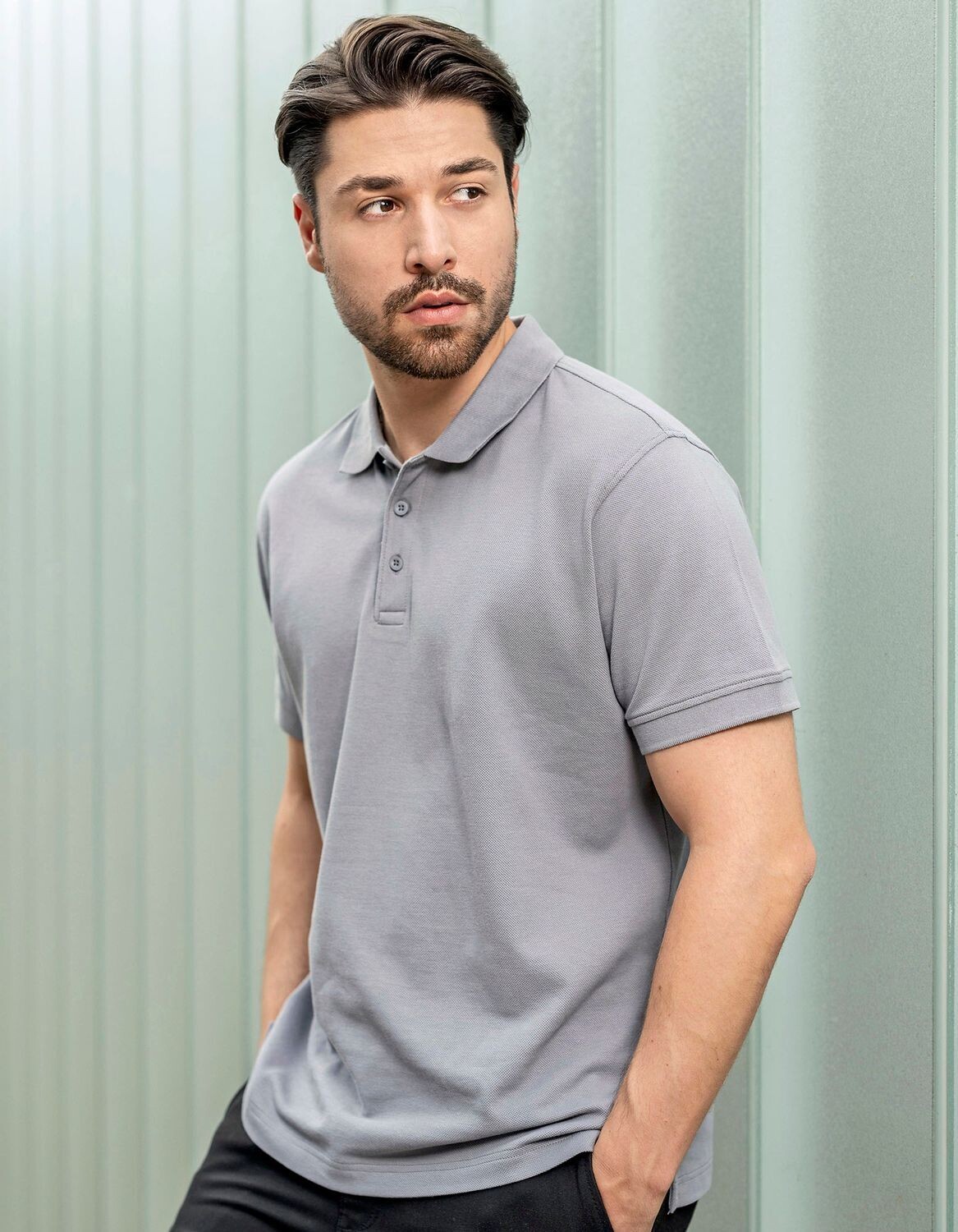 Polo pesante da uomo