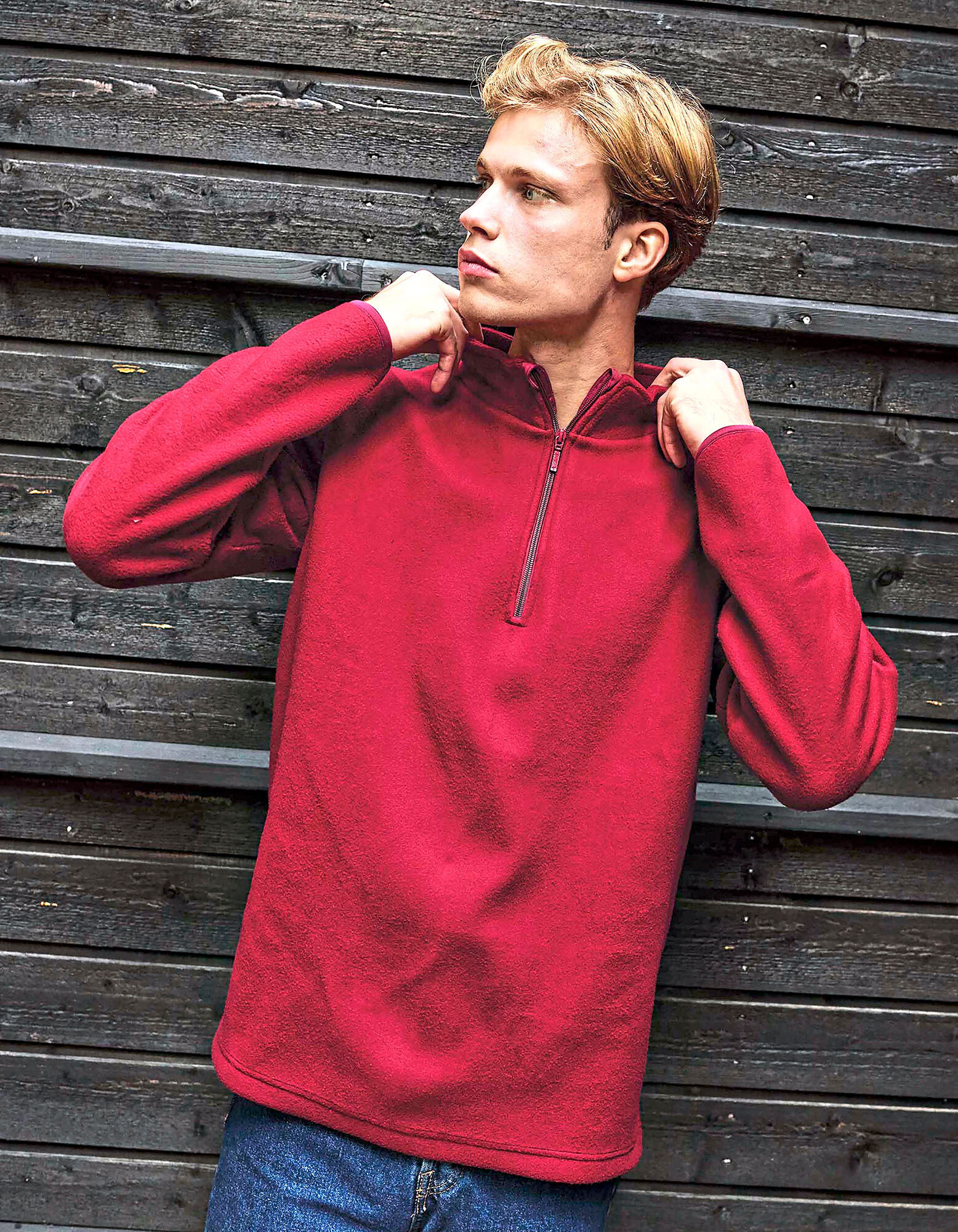 Recycled Fleece Quarter Zip