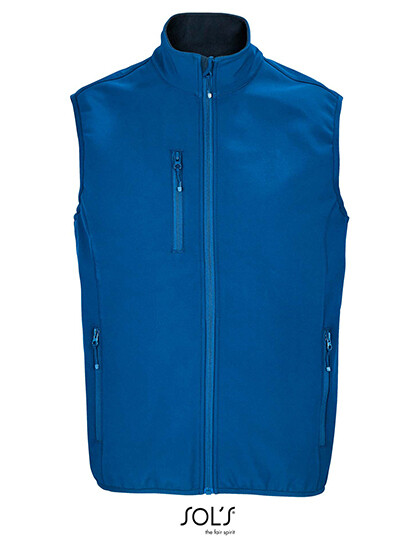 Hommes Falcon Zipped Softshell Bodywarmer
