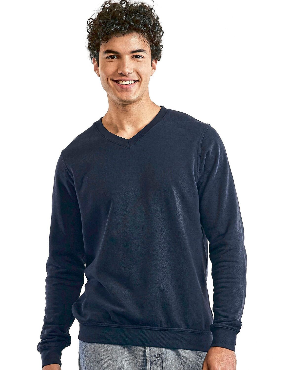 Jersey de cuello en V para hombre