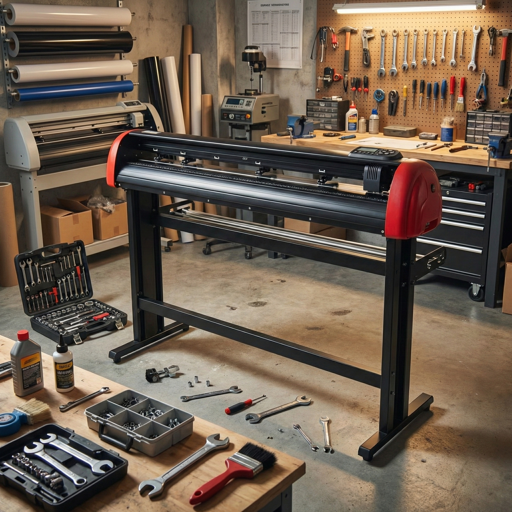 Plotterwartung Secabo 120er