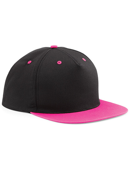 Snapback de 5 paneles en contraste