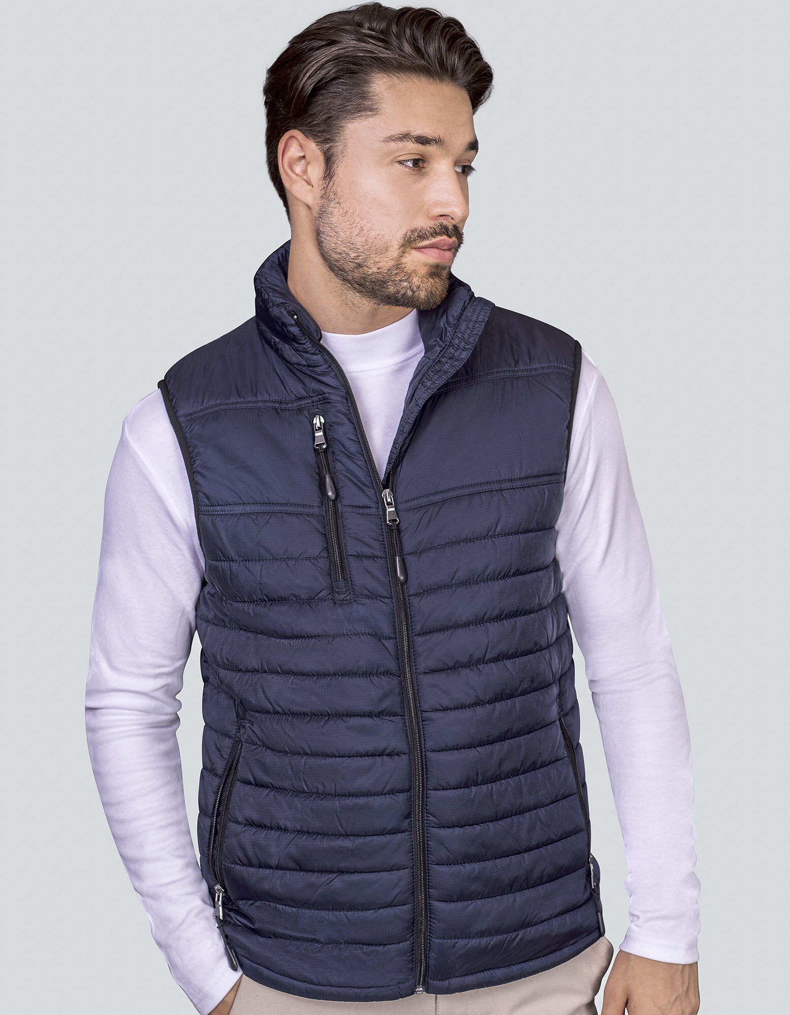 Men's Hooded Performance Body Warmer