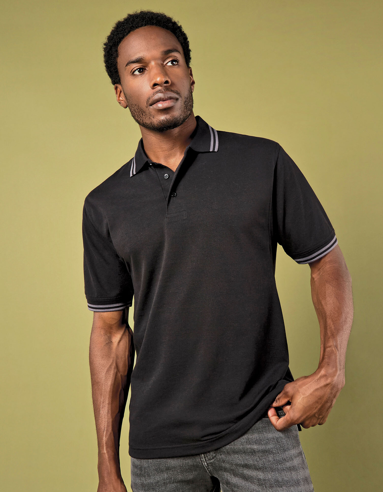 Classic Fit Superwash® 60º Tipped Collar Polo