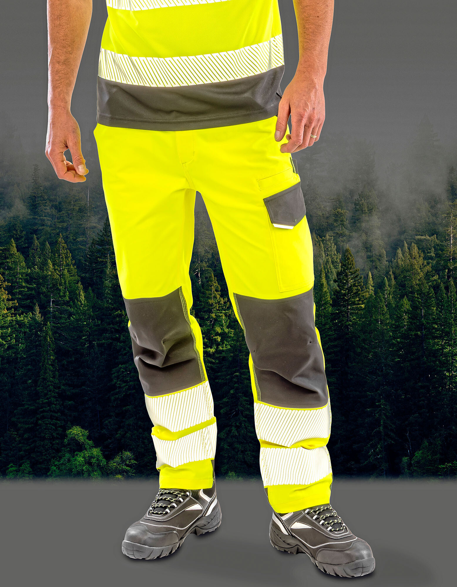 Recycled Dynamic Stretch Safety Trouser