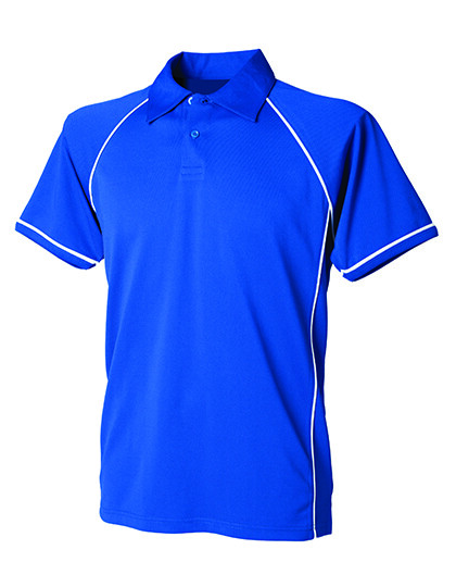 Polo de sport à passepoil pour homme