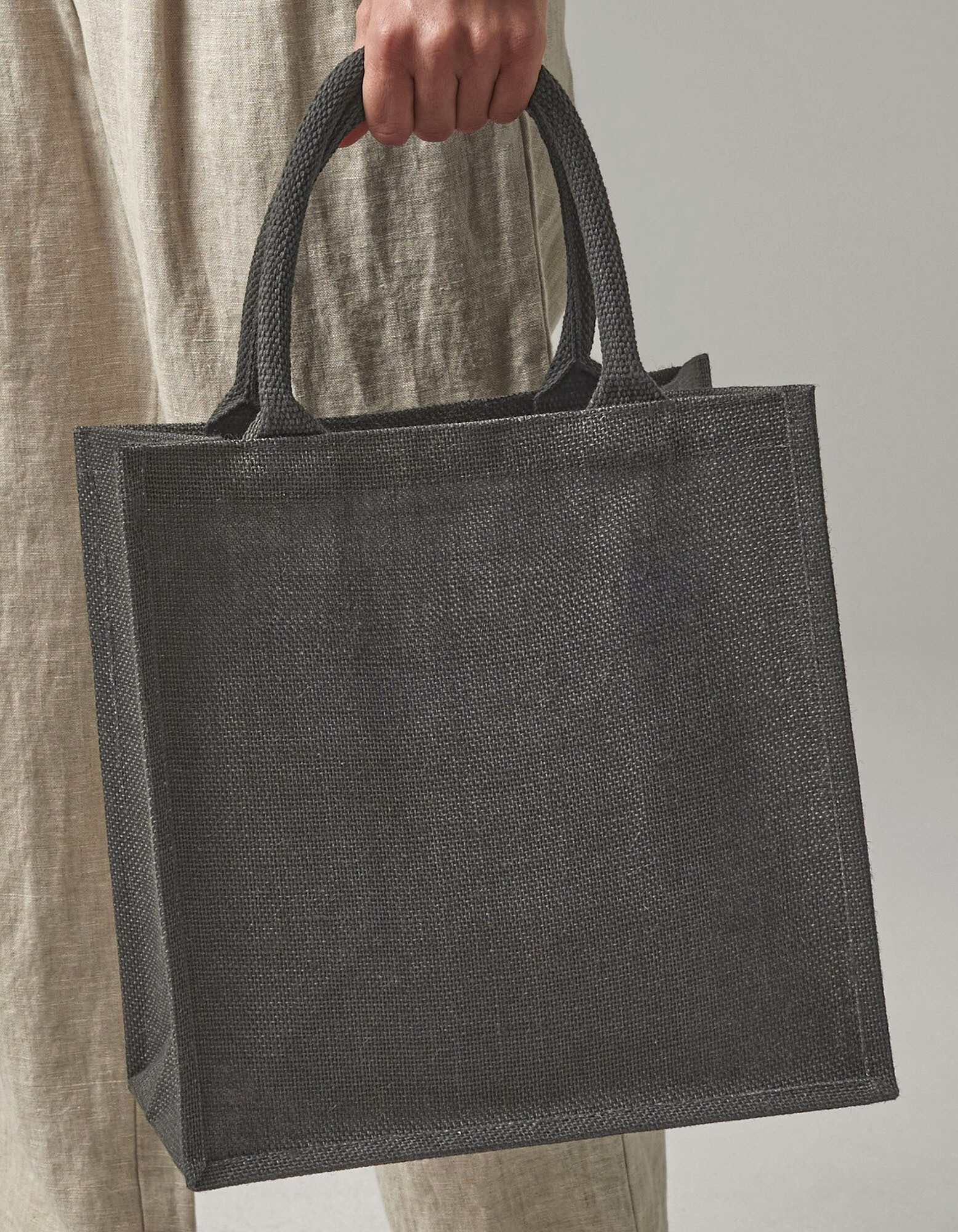 Jute midi shopper
