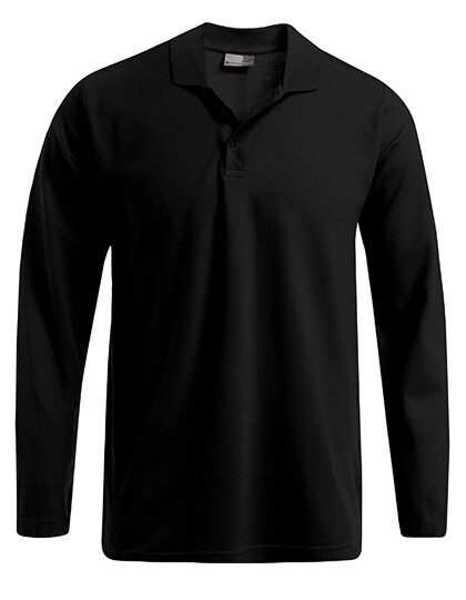 Men's Heavy Polo Long Sleeve