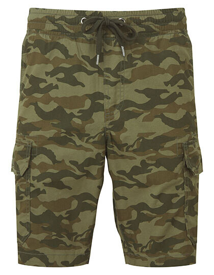 Men´s Camo Cargo Utility Shorts