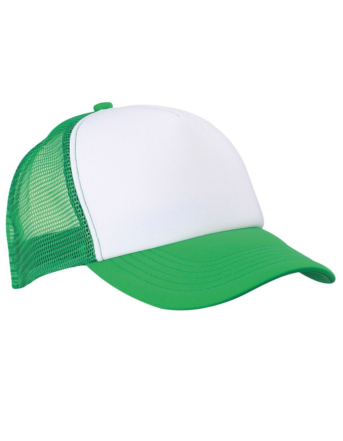Gorra de malla de poliéster de 5 paneles