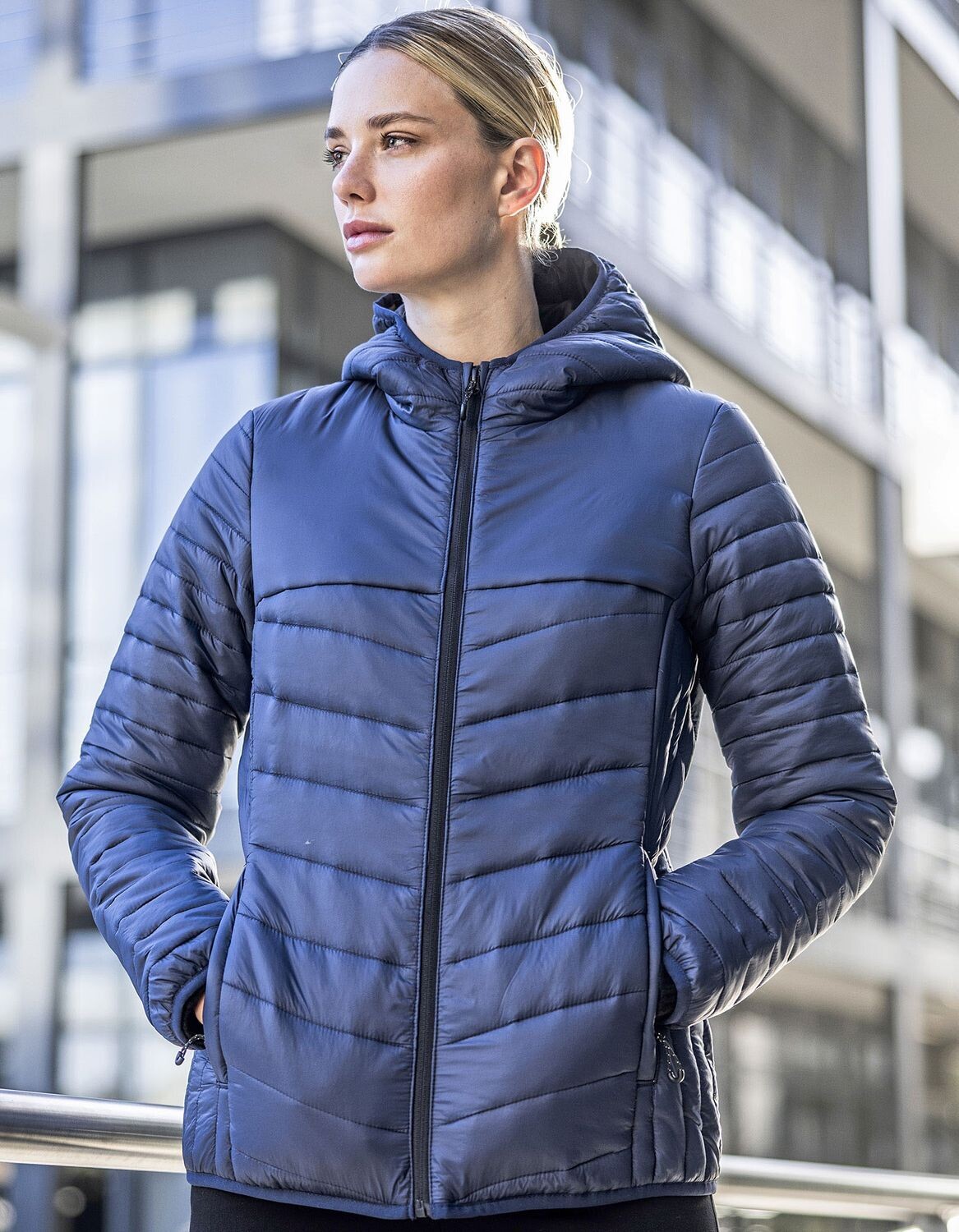 Women's Loftlite Hooded Baffle Jacket