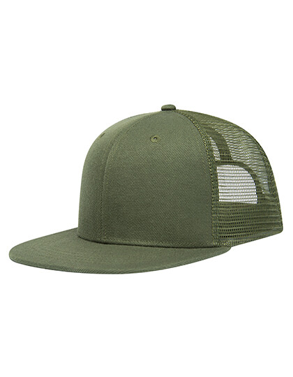 High-profile trucker cap