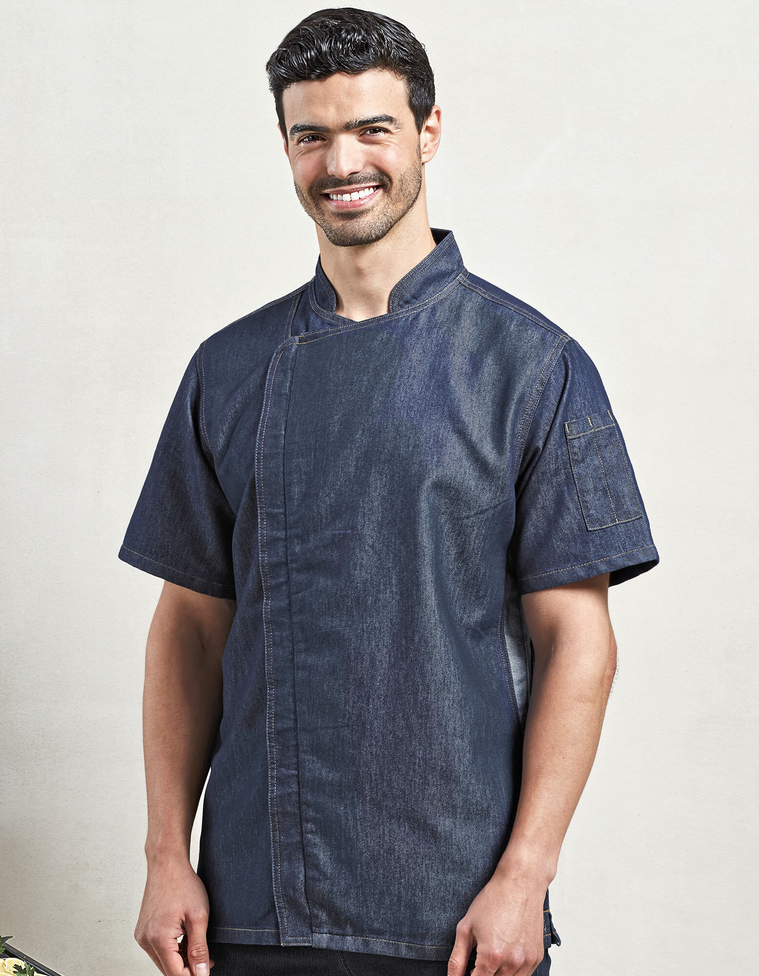 Chef's Zip-Close Short Sleeve Jacket
