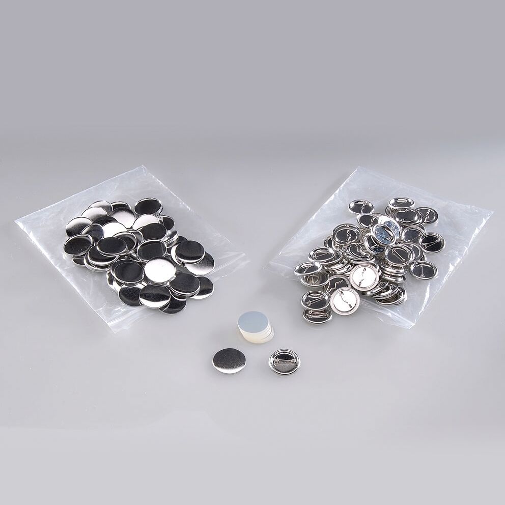 500 botones con imperdible 25mm 500 botones con imperdible 25mm