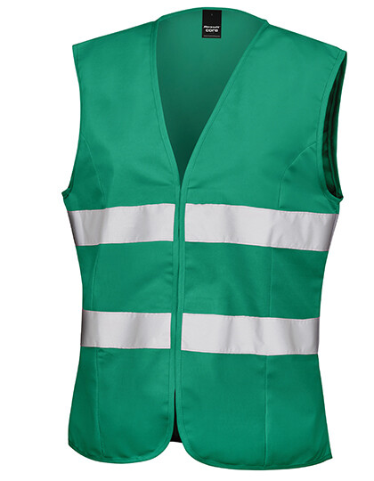 Gilet aderente da donna ad alta visibilità