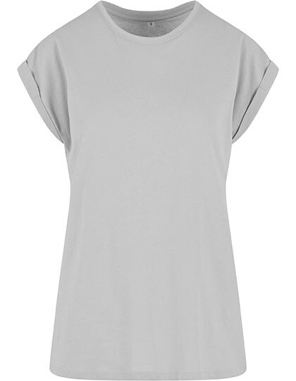 Tee-shirt femme à épaules étendues