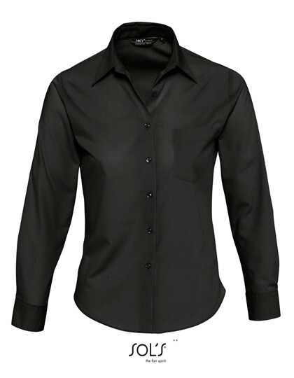 Poplin Blouse Executive Long Sleeve