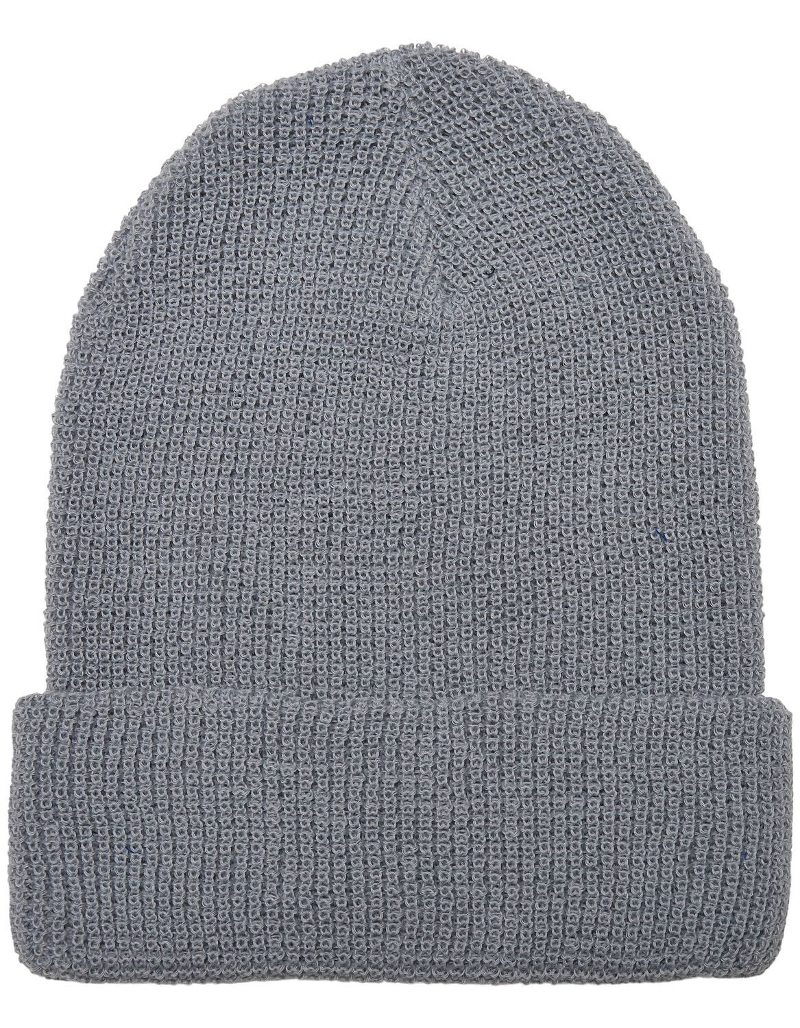Recycled Yarn Waffle-Knit Beanie