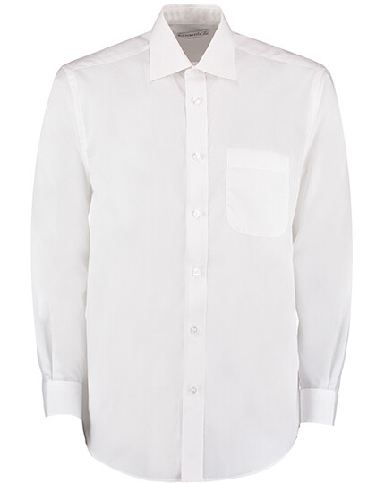 Men's Classic Fit Long-Sleeved Business Shirt