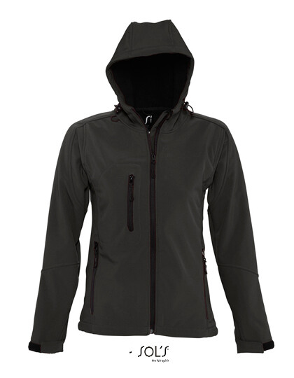 Women's Hooded Softshell Jacket Replay