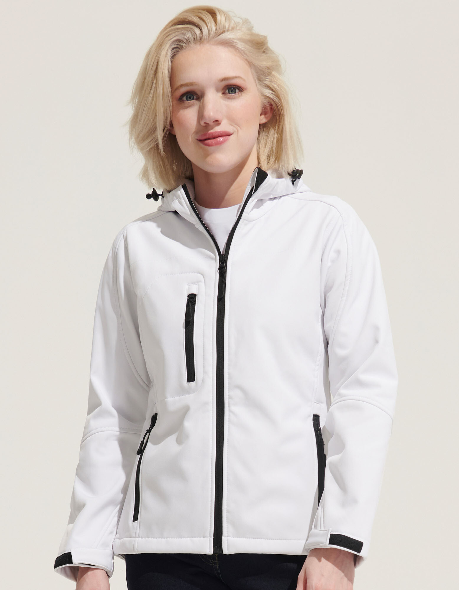 Women's Hooded Softshell Jacket Replay