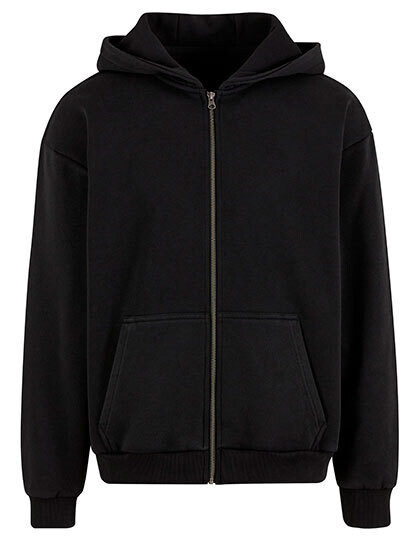 Felpa con cappuccio con zip pesante vintage