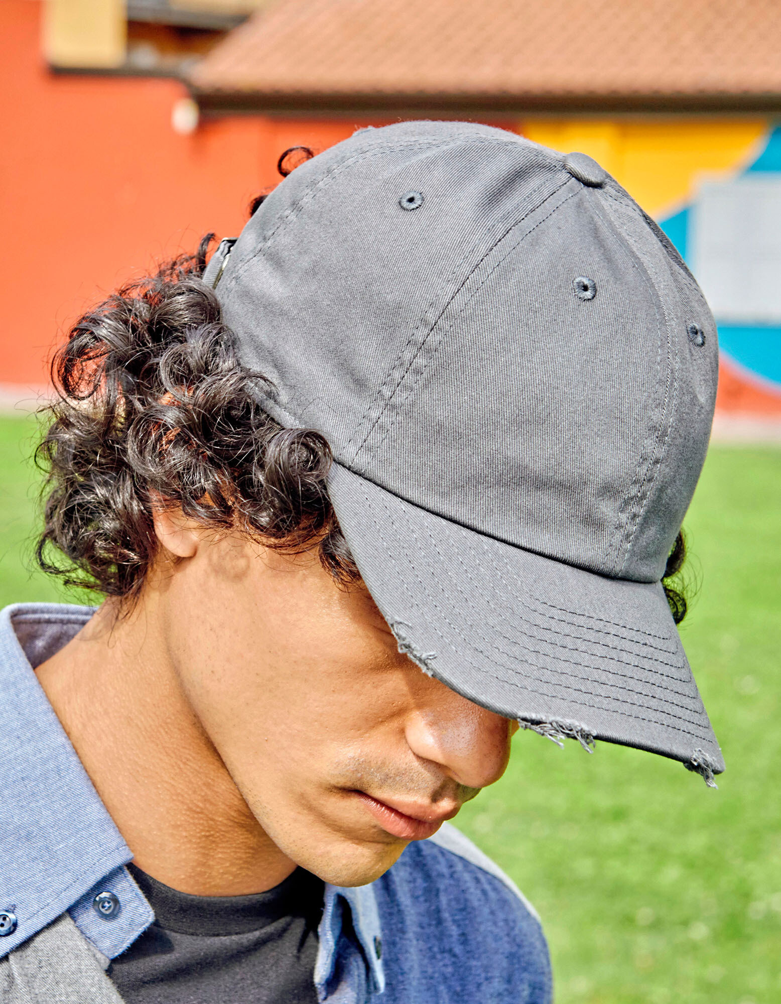 Cappello papà Destroyed-S