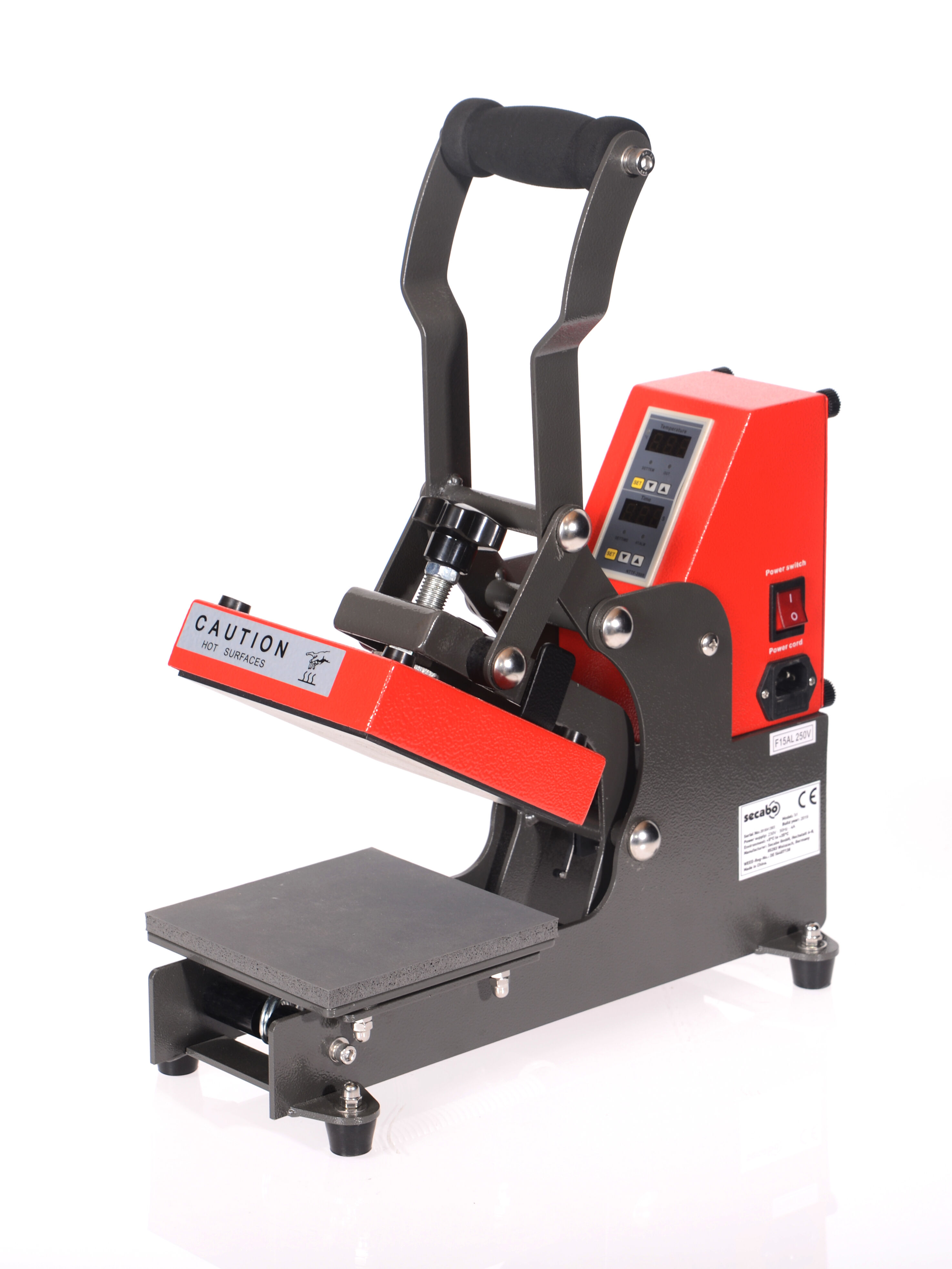 Secabo TC1 Heat Press 15cm x 15cm