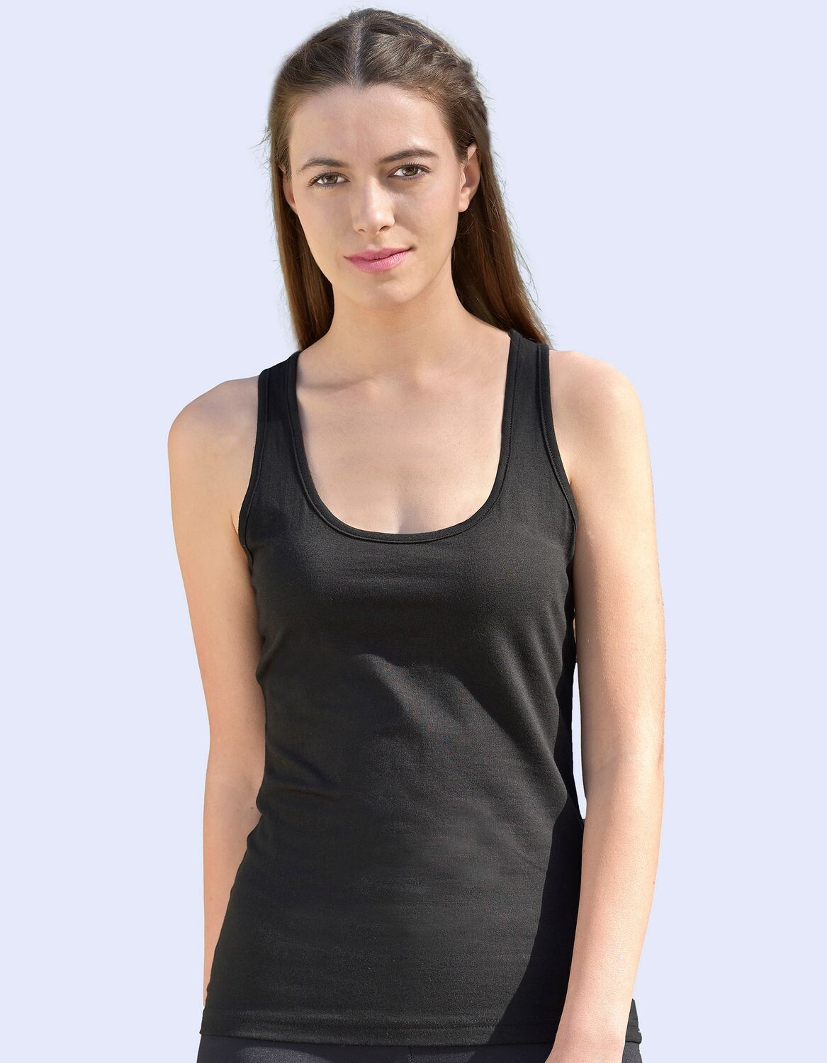 Gilet con schienale a coste