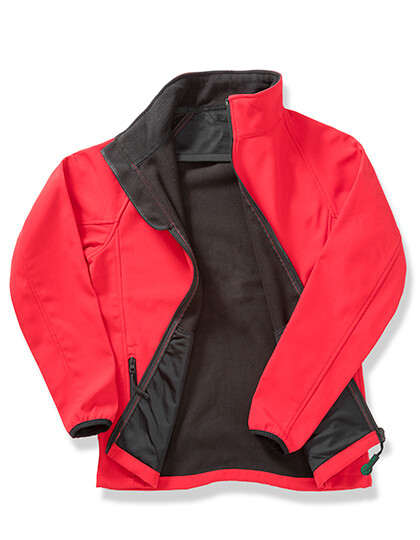 Veste Softshell imprimable pour femmes avec intérieur en polaire recyclée