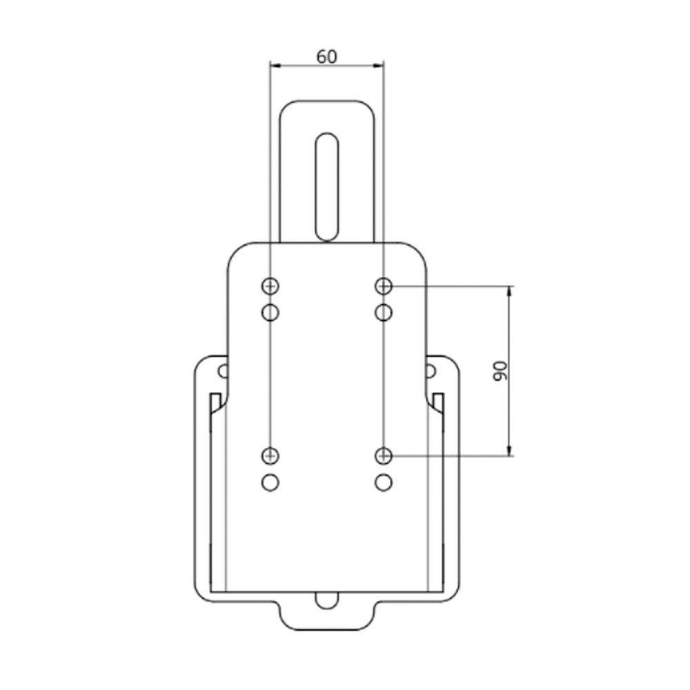 Adaptador para placa base y S.-W. Secabo TC5 SMART y TC7 SMART Adaptador para placa base y S.-W. Secabo TC5 SMART y TC7 SMART