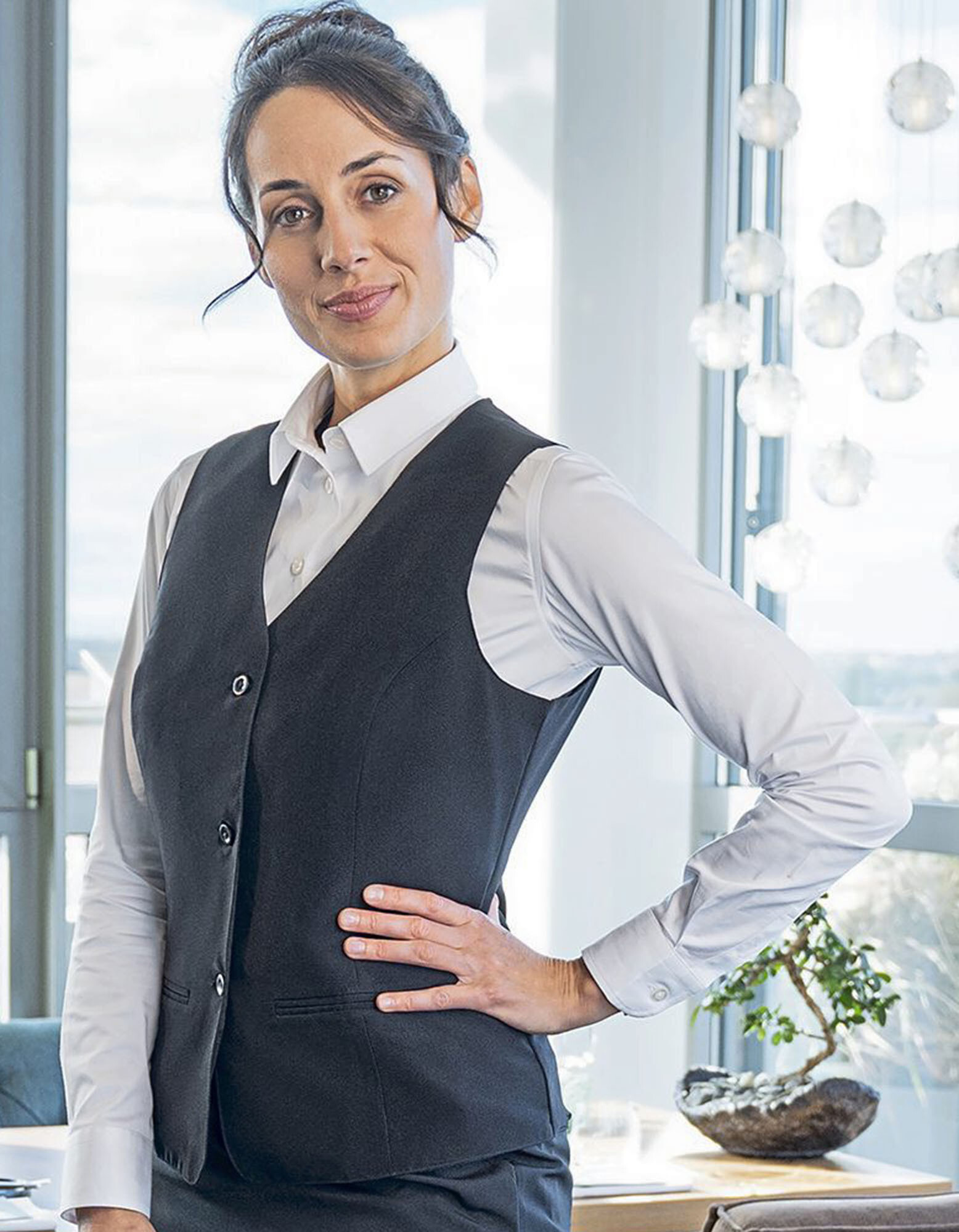 Ladies waistcoat Basic