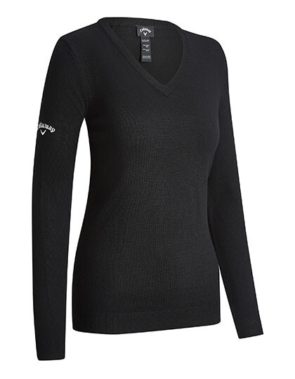 Ladies V-Neck Merino Sweater